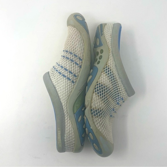 Merrell Shoes Kula Slide Illusion Blue Mush Slip On Mules Size 7.5 - Picture 3 of 9